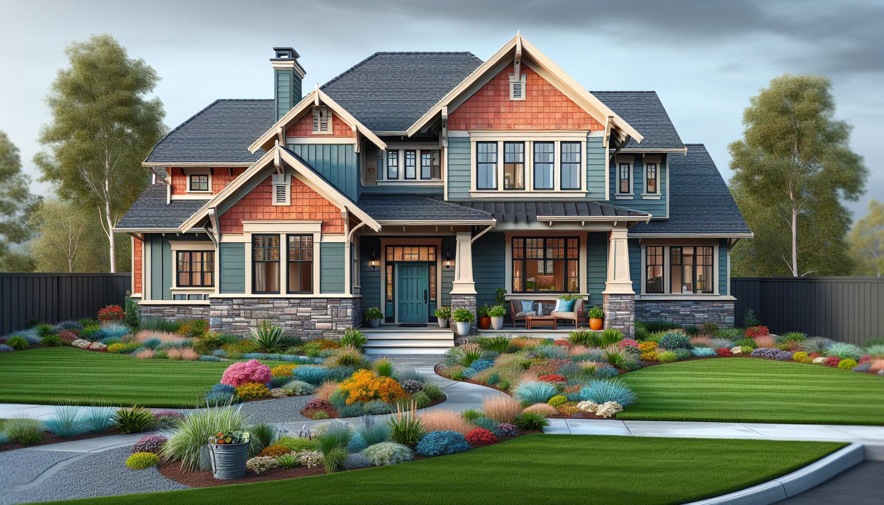 Elevate Your Home's Exterior with Sherwin Williams' Cobblestone Paint